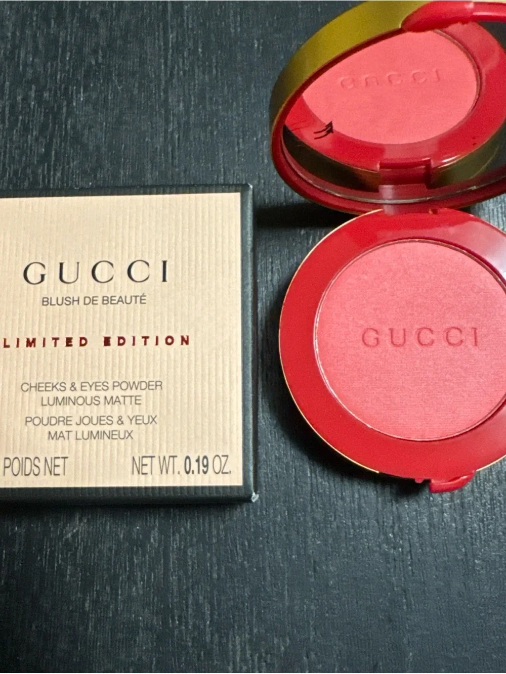 Gucci Blush de Beauté Limited Edition - Beige with Red Accents
